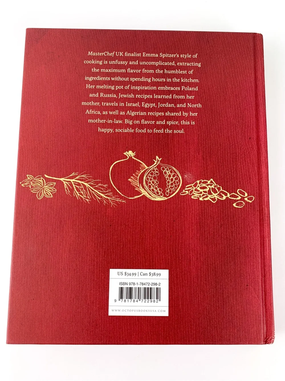 Hardback cookbook: Fress, Bold flavors from a Jewish kitchen by Emma Spitzer